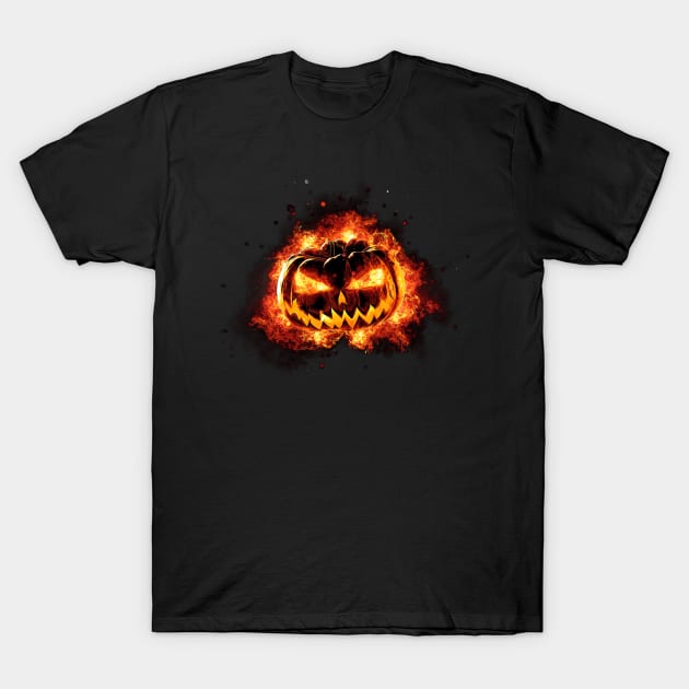 With Great Pumpkin Comes Great Responsibility T-Shirt by UnlovelyFrankenstein